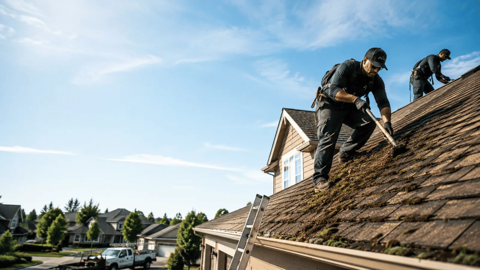 Roof Moss Removal in Klondike, TX near me